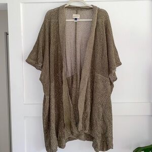 Universal thread knit short sleeve cardigan